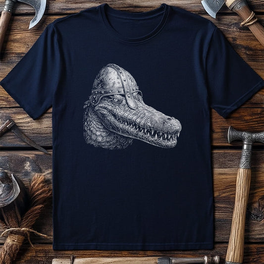 CROC-VIKING-HEAD-044 T-Shirt US