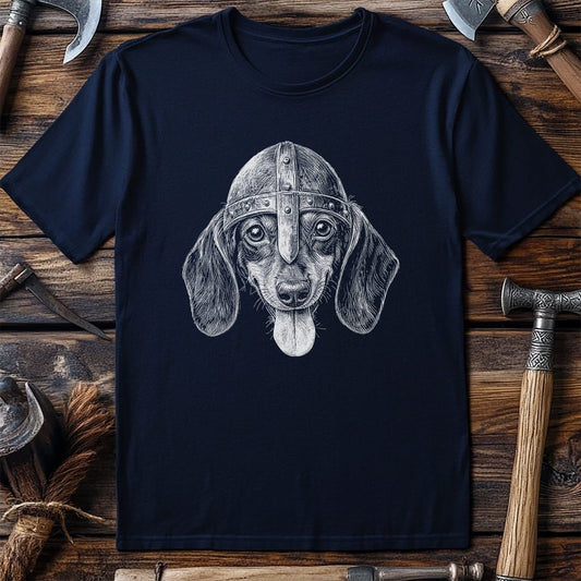 DACHSHUND-VIKING-HEAD-044 T-Shirt US