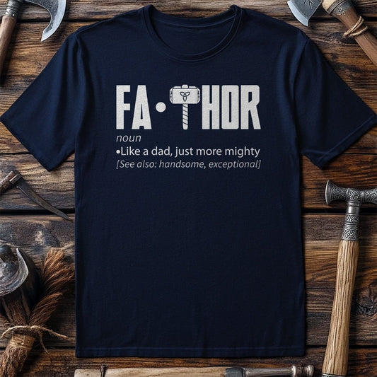 Fa Thor Text T-Shirt US