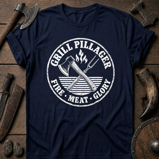 Grill Pillager Viking T-Shirt US