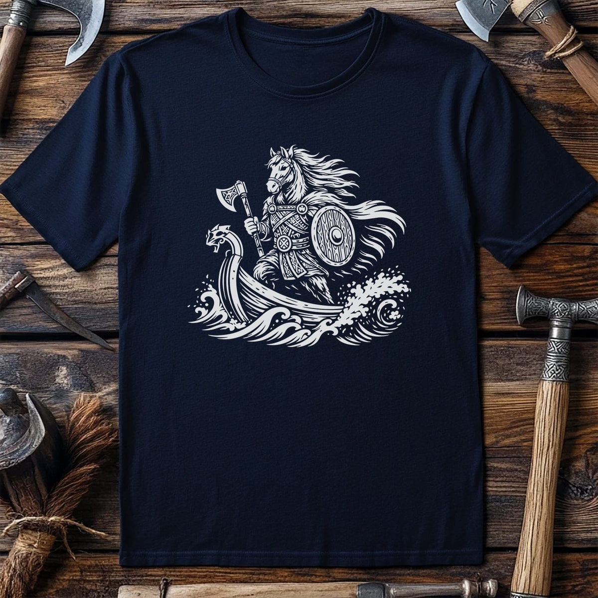 HORSE LONGSHIP 026 T Shirt US