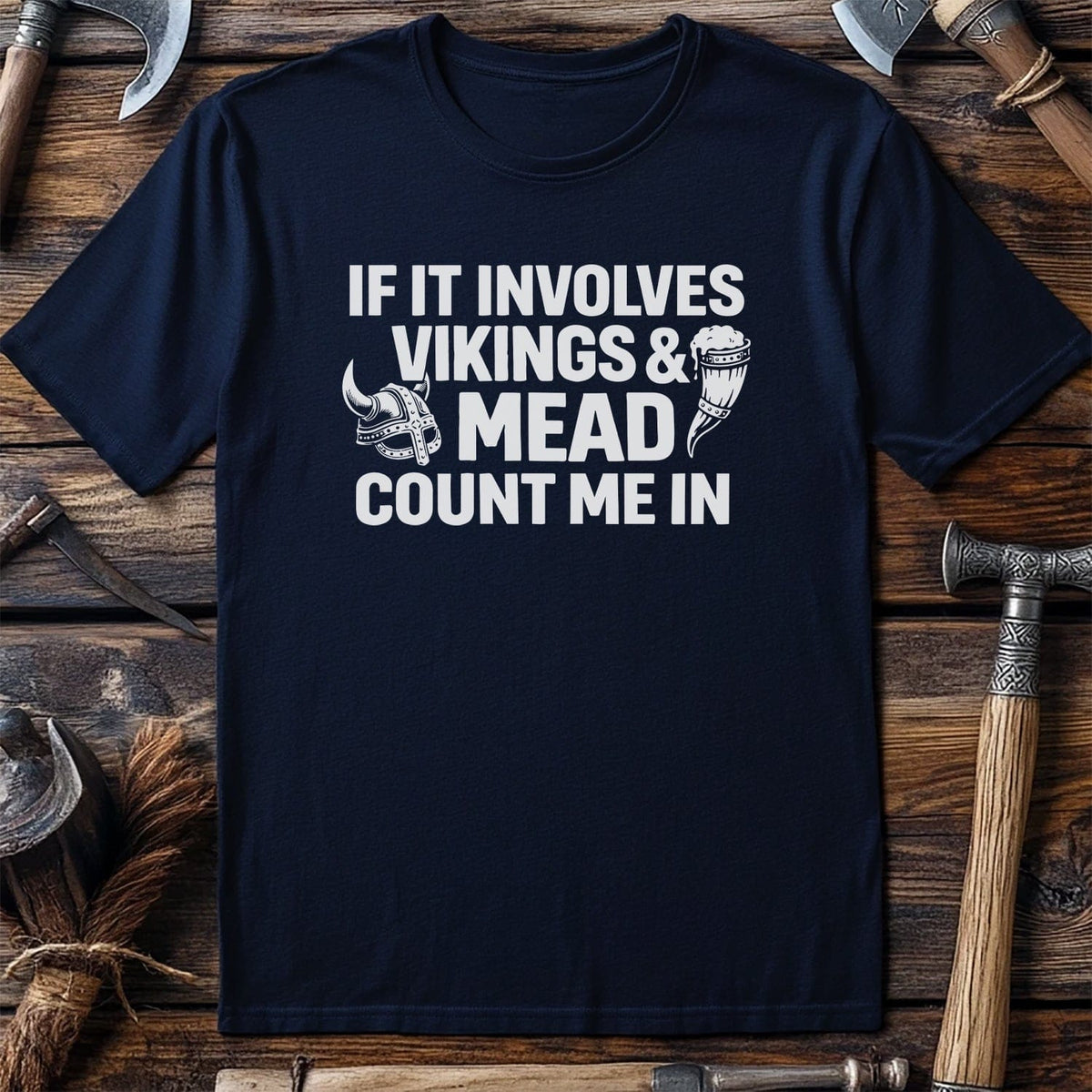 INVOLVES MEAD VIKINGS 026 T Shirt US