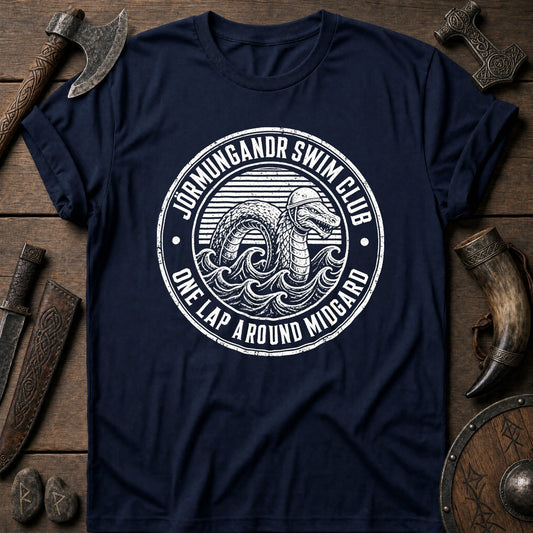 Jörmungandr Swim Club Viking T-Shirt US
