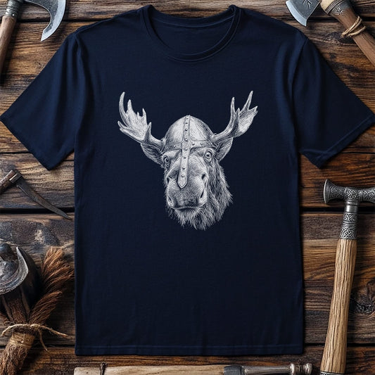 MOOSE-VIKING-HEAD-044 T-Shirt US