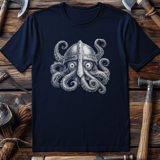 OCTOPUS-VIKING-HEAD-044 T-Shirt US