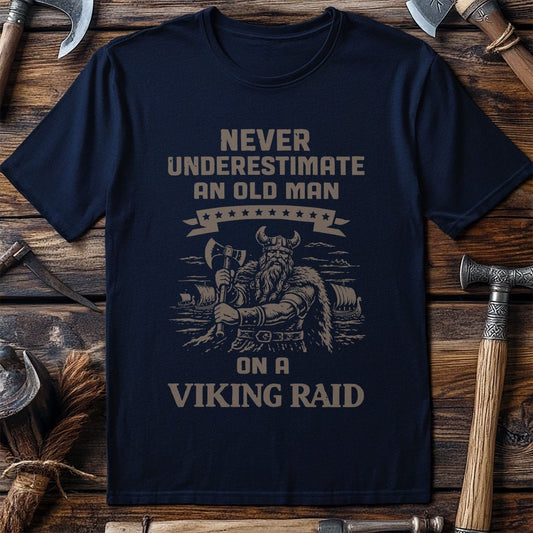 OLD MAN VIKING RAID 026 T Shirt US