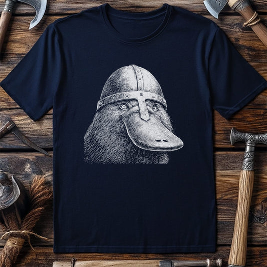 PLATYPUS-VIKING-HEAD-044 T-Shirt US