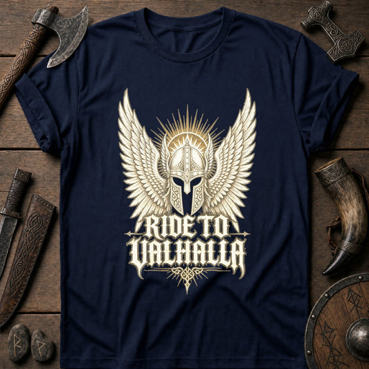 Ride To Valhalla Viking T-Shirt US