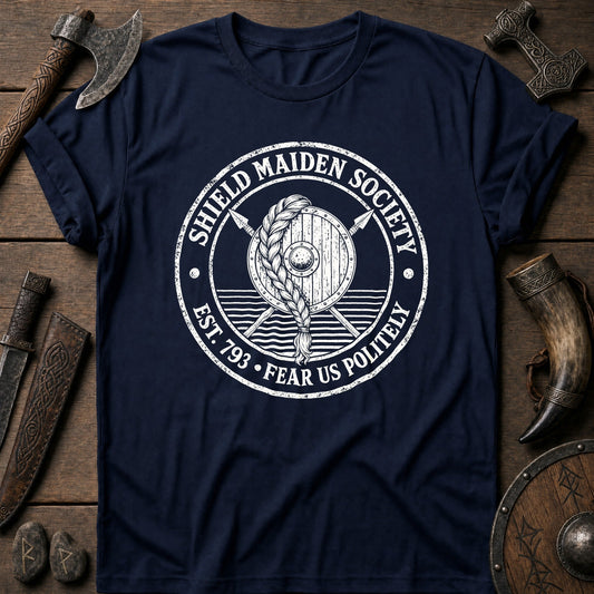 Shield Maiden Society Viking T-Shirt US