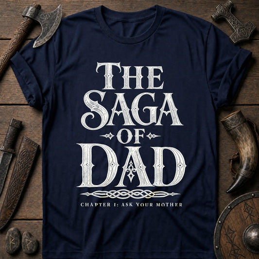 The Saga Of Dad Viking T-Shirt US