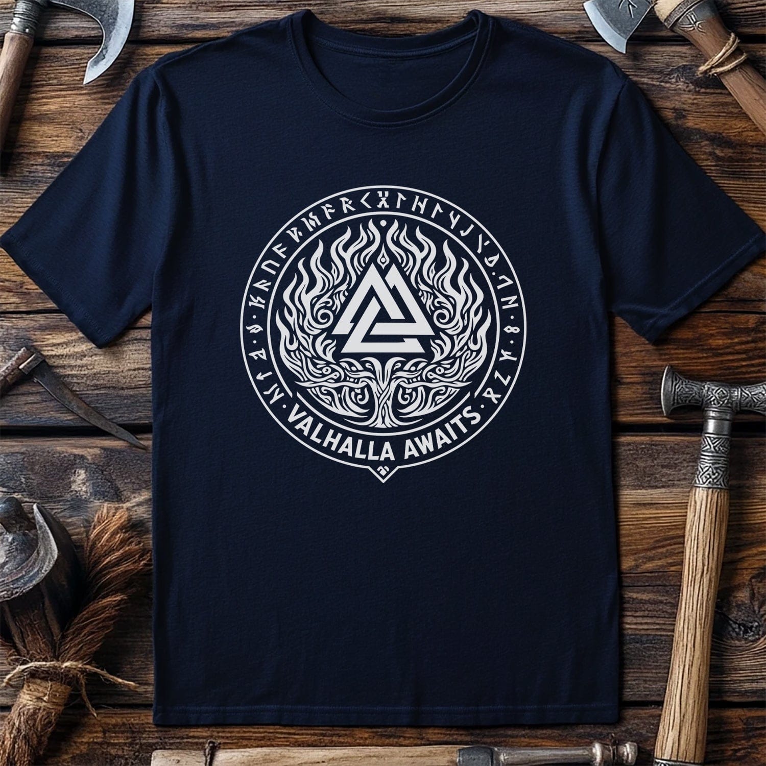 VALHALLA AWAITS 028 T Shirt US