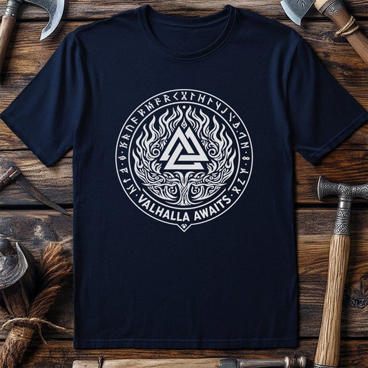 VALHALLA AWAITS 028 T Shirt US
