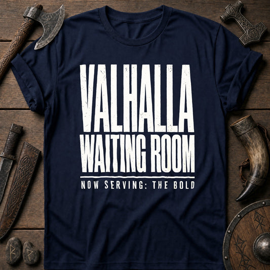 Valhalla Waiting Room Viking T-Shirt US