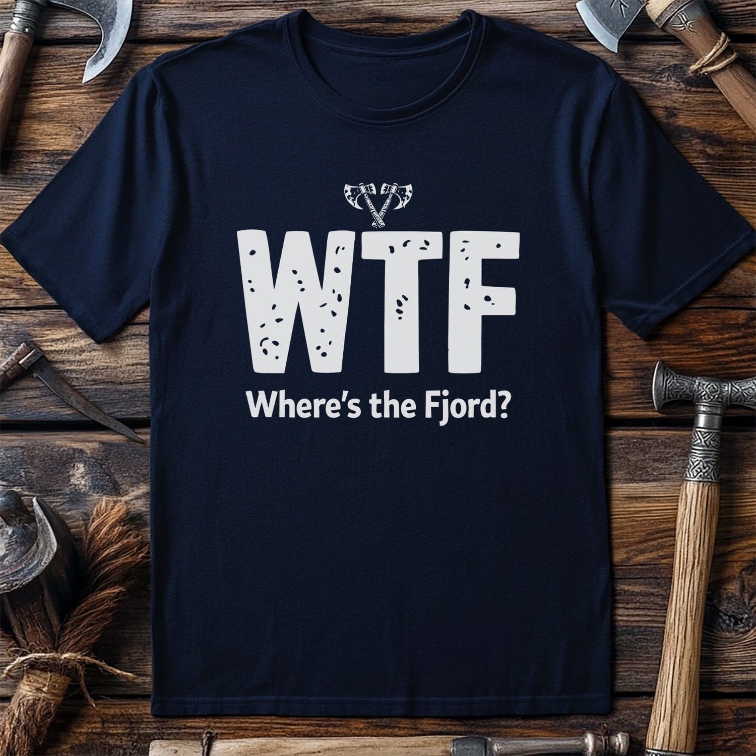 WHERE'S THE FJORD WTF 026 T Shirt US