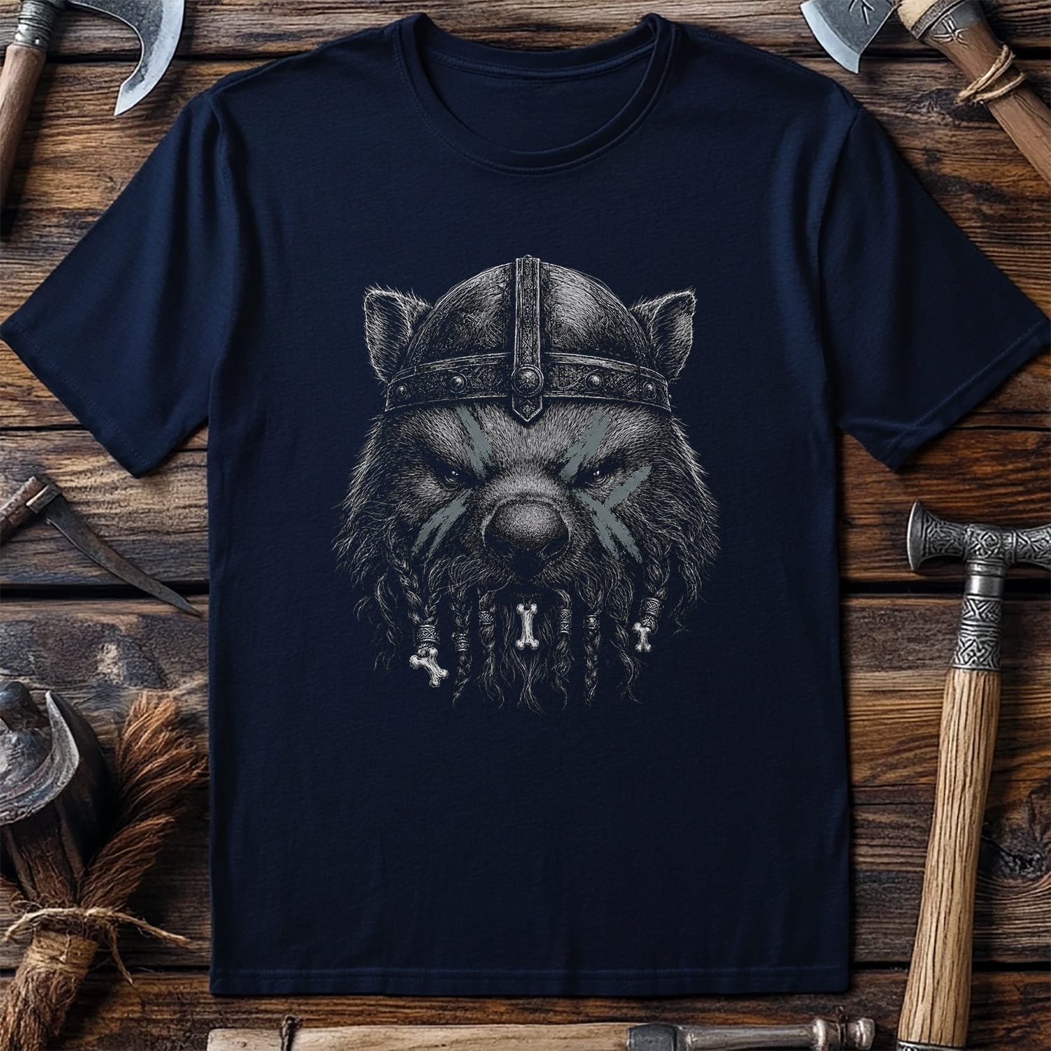 WOMBAT-BERSERKER-VIKING-050 T-Shirt US