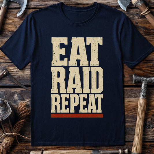 Eat Raid Repeat Viking T-Shirt EU