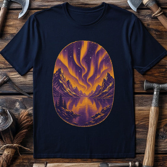 Fjord Aurora Viking T-Shirt US