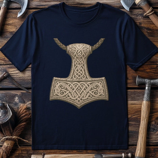 Mjolnir Macro Pendant Viking T-Shirt EU