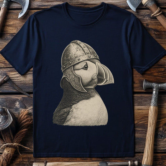 Puffin Raider Helm Viking T-Shirt US