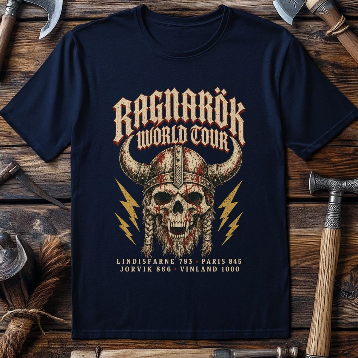 Ragnarök World Tour Viking T-Shirt EU