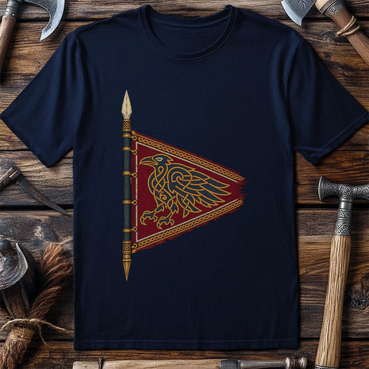 Raven Banner Viking T-Shirt US