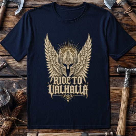 Ride To Valhalla Viking T-Shirt US
