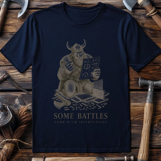 Some Battles Come With Instructions Viking T-Shirt US