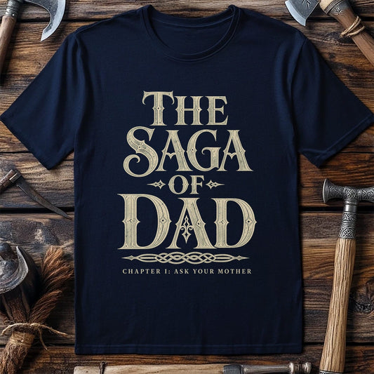 The Saga Of Dad Viking T-Shirt US