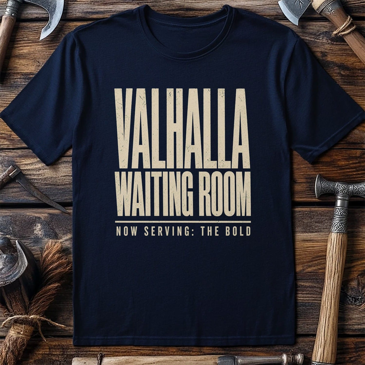 Valhalla Waiting Room Viking T-Shirt US