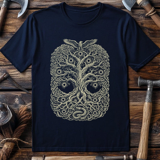 Yggdrasil Nine Worlds Viking T-Shirt US