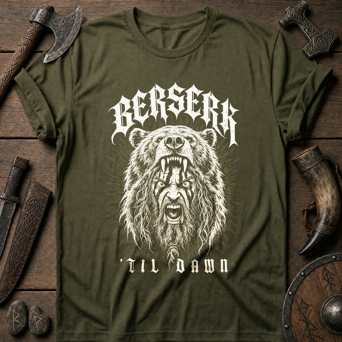 Berserk 'Til Dawn Viking T-Shirt US