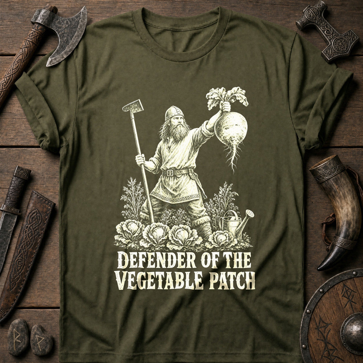Defender Of The Vegetable Patch Viking T-Shirt US