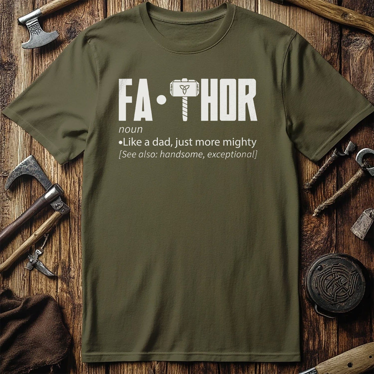 Fa Thor Text T-Shirt US