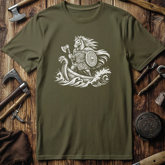 HORSE LONGSHIP 026 T Shirt US