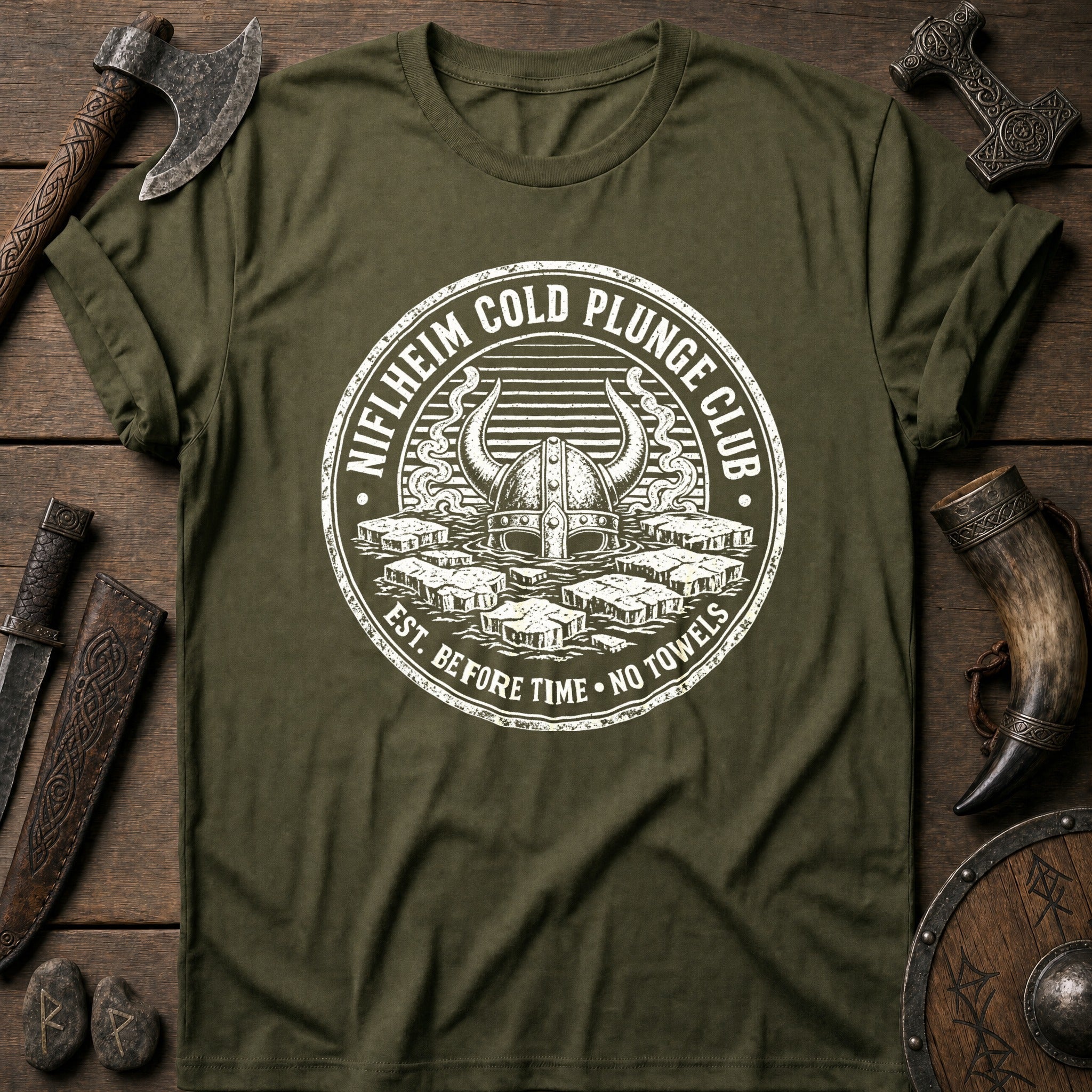 Niflheim Cold Plunge Club Viking T-Shirt US