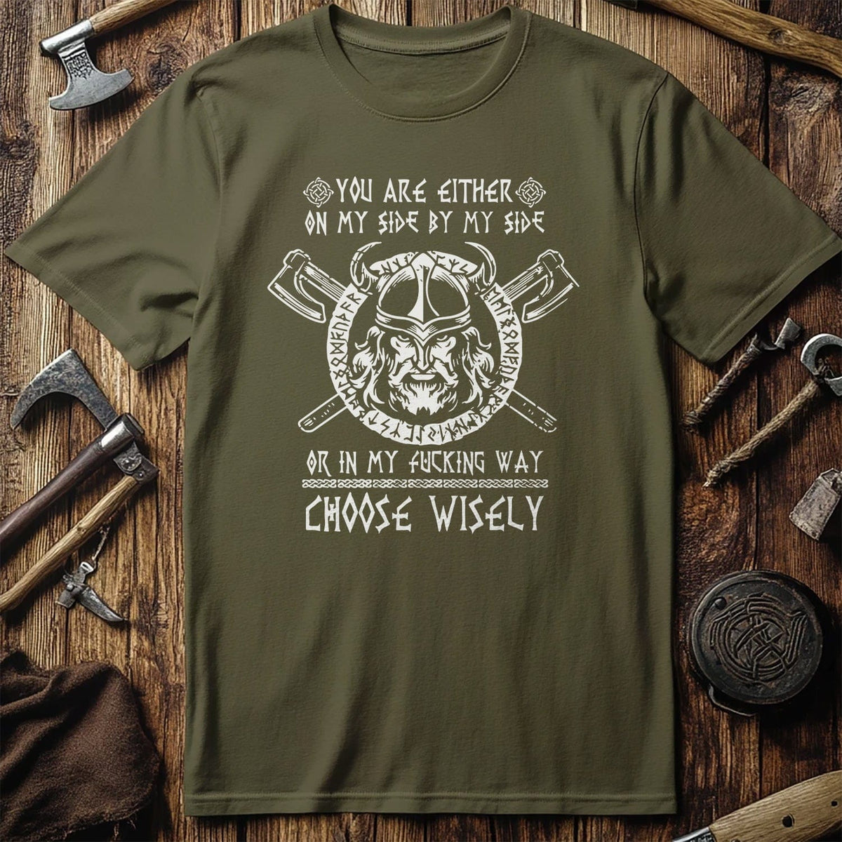 On My Side or In T-Shirt US