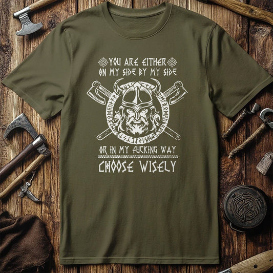 On My Side or In T-Shirt US