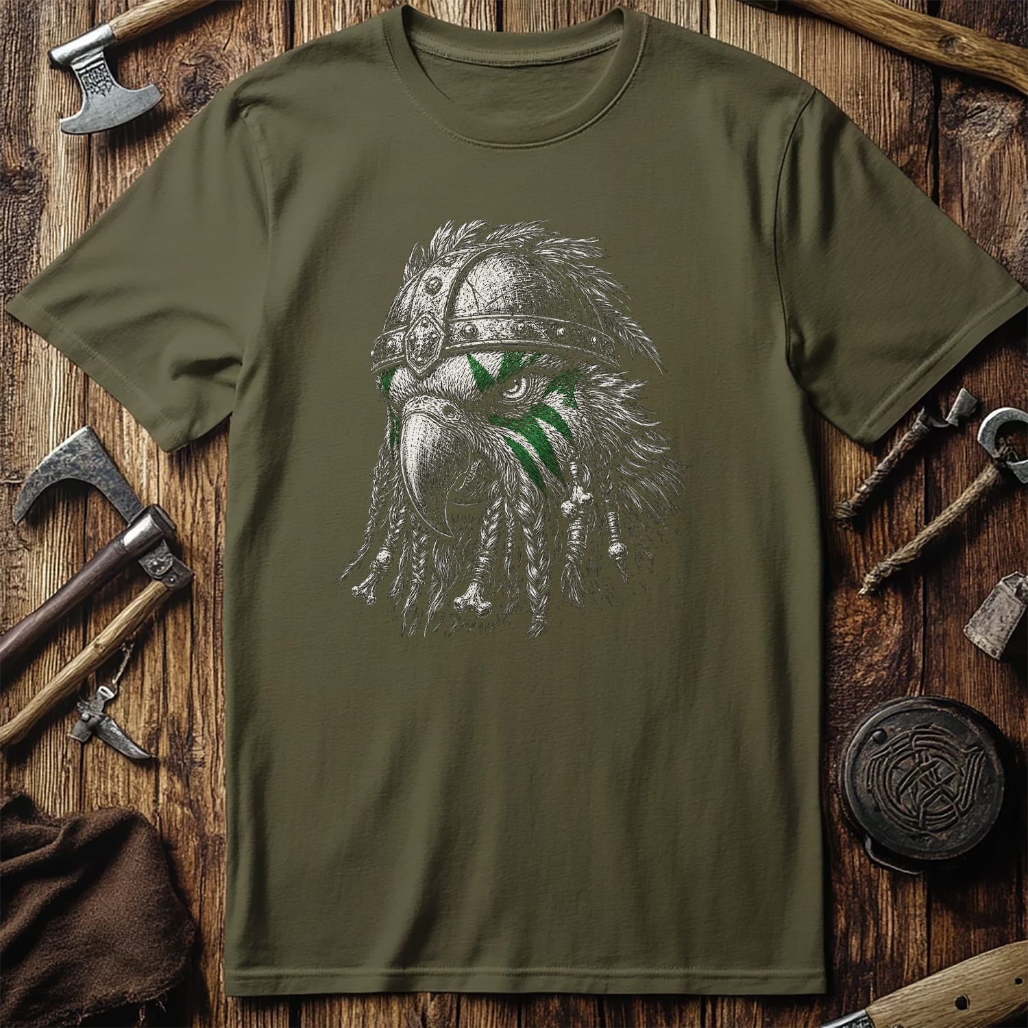 PARROT-BERSERKER-VIKING-050 T-Shirt US