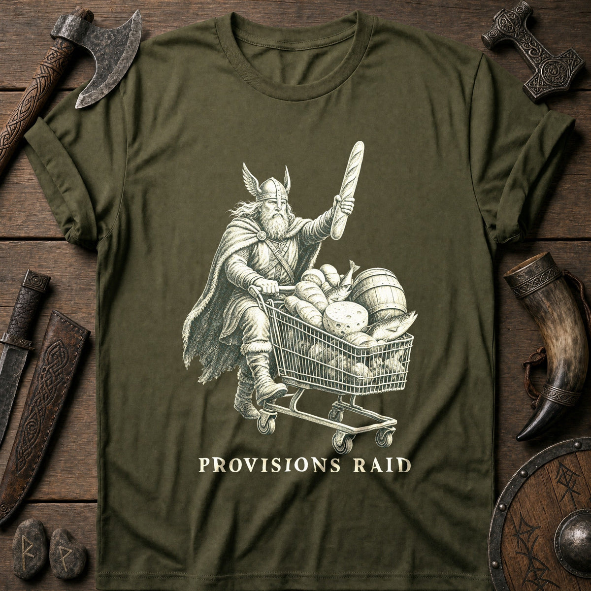 Provisions Raid Viking T-Shirt US