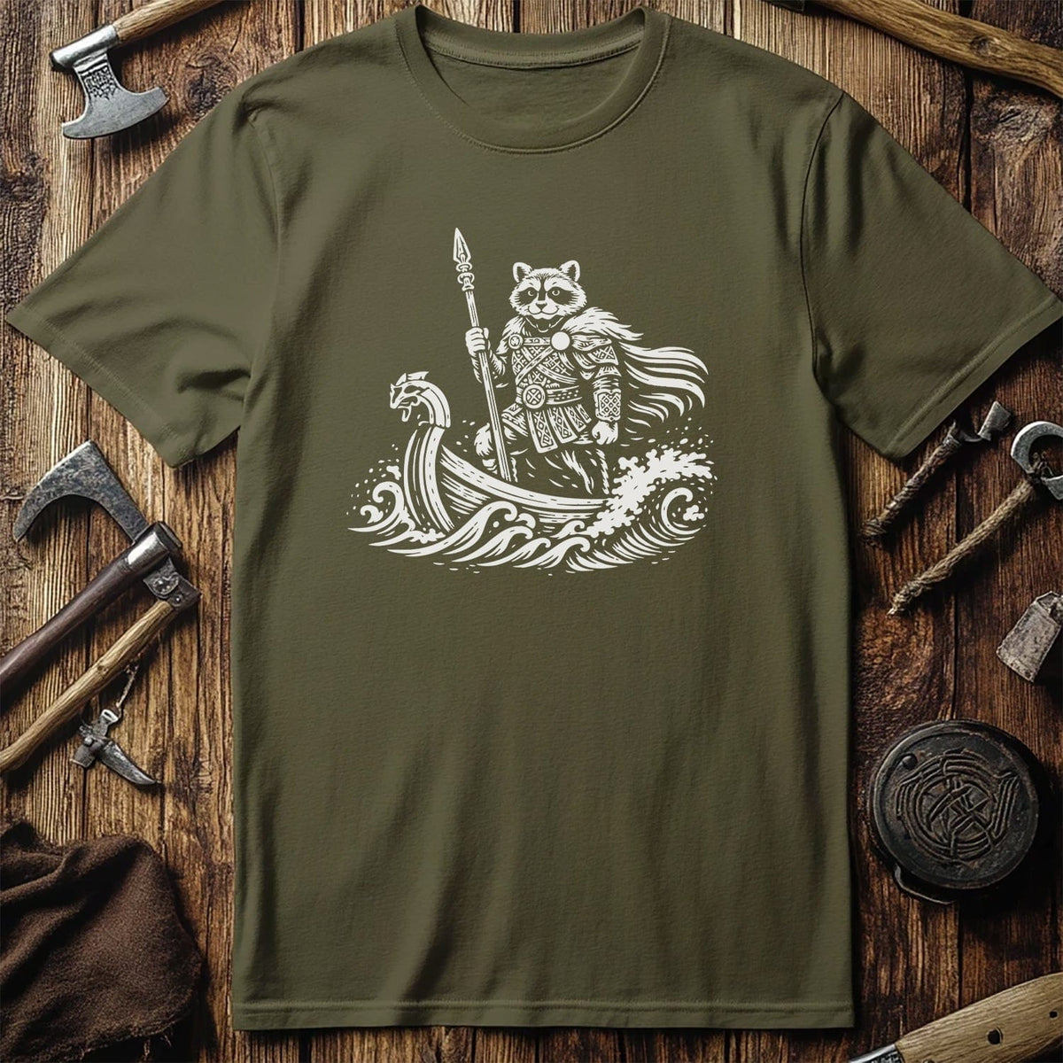 RACCOON LONGSHIP 026 T Shirt US