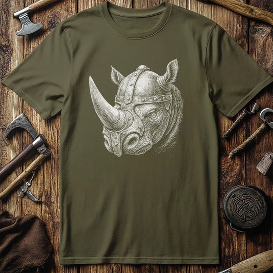 RHINO-VIKING-HEAD-044 T-Shirt US