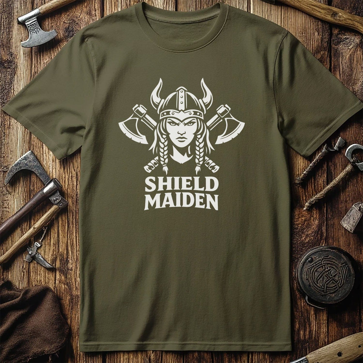 SHIELD MAIDEN 026 T Shirt US