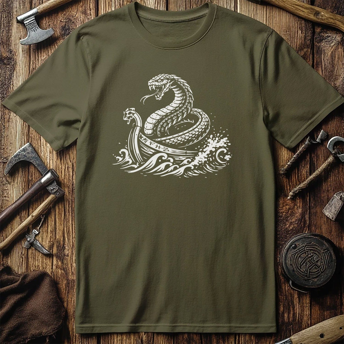 SNAKE LONGSHIP 026 T Shirt US
