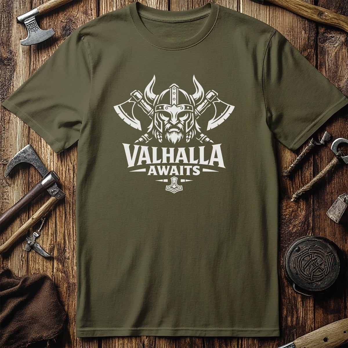 VALHALLA AWAITS 026 T Shirt US
