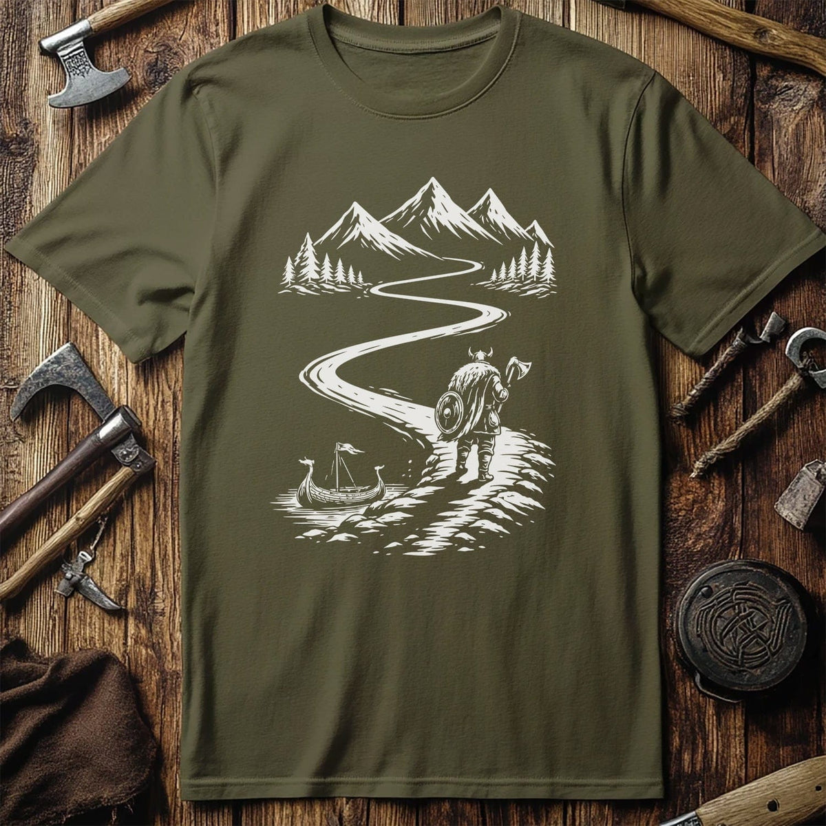 VIKING MOUNTAIN LINE 026 T Shirt US