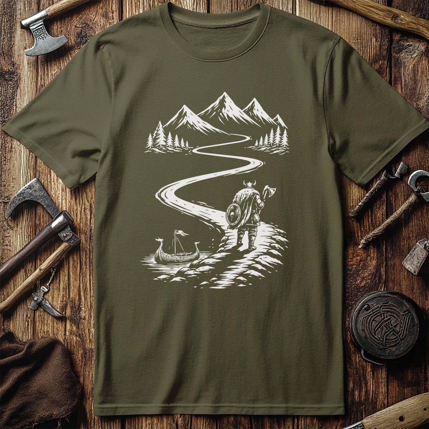 VIKING MOUNTAIN LINE 026 T Shirt US