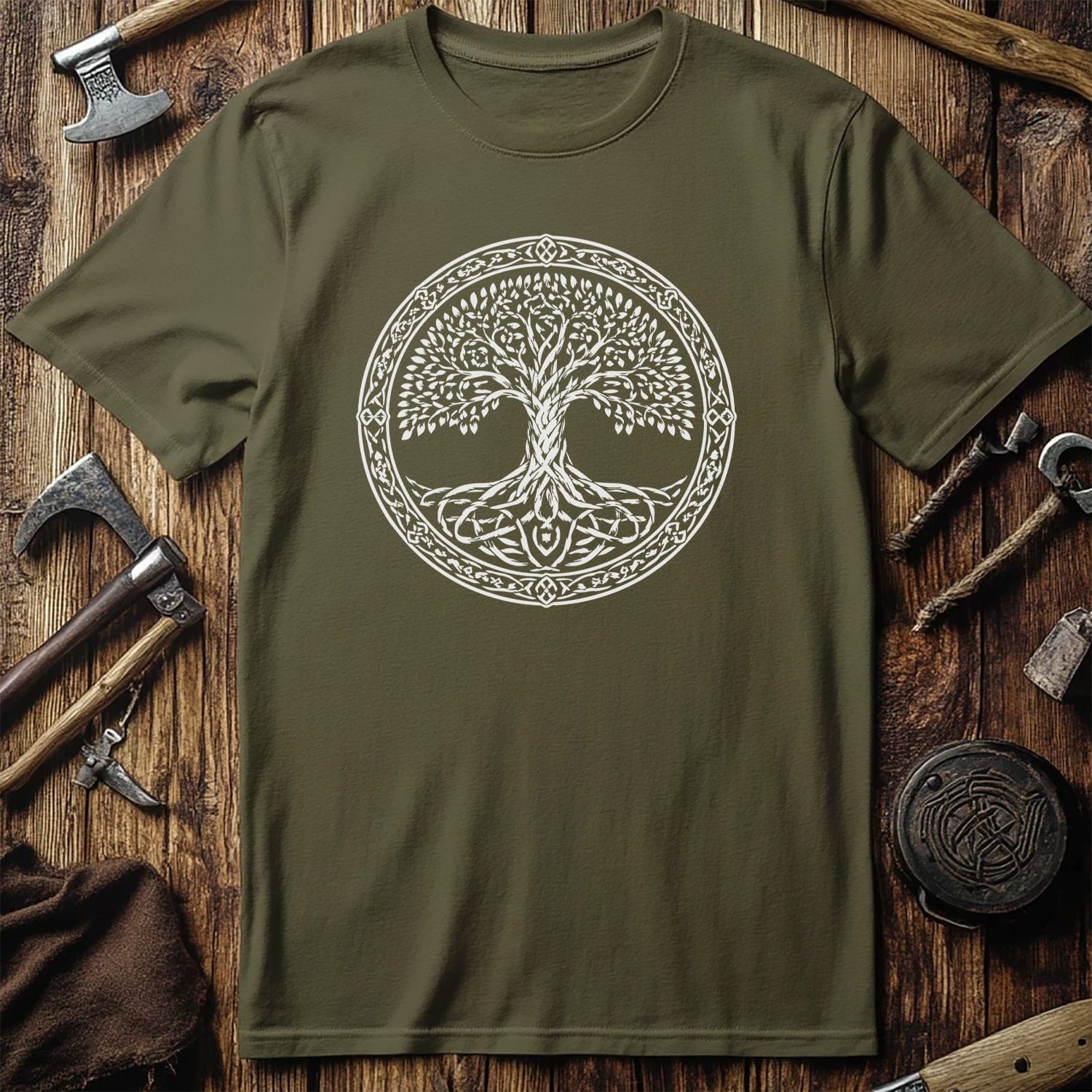 YGGDRASIL TREE OF LIFE 028 T Shirt US
