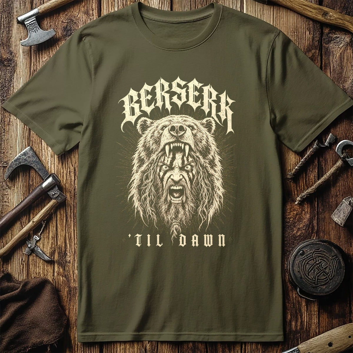 Berserk 'til Dawn Viking T-Shirt EU