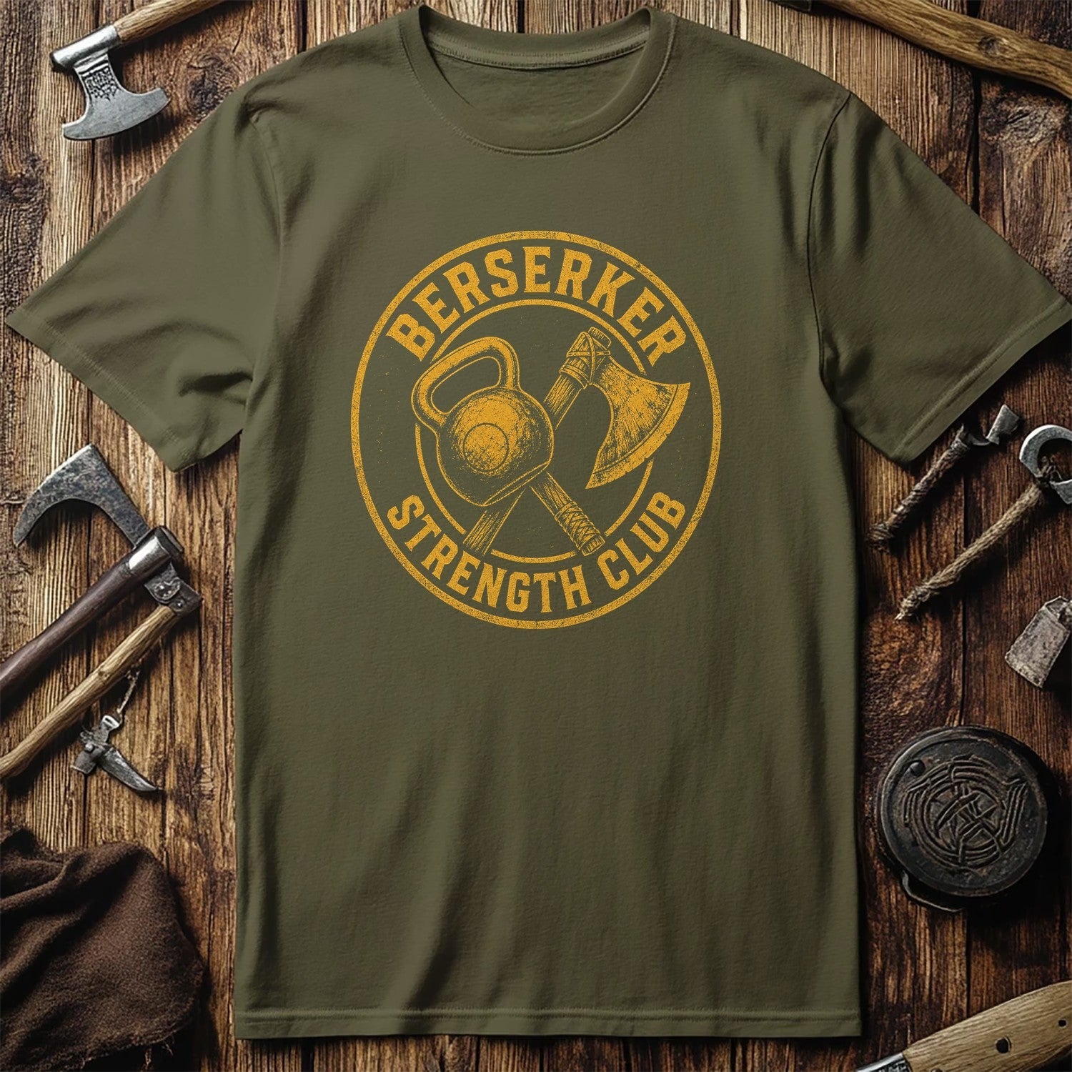Berserker Strength Club Viking T-Shirt US