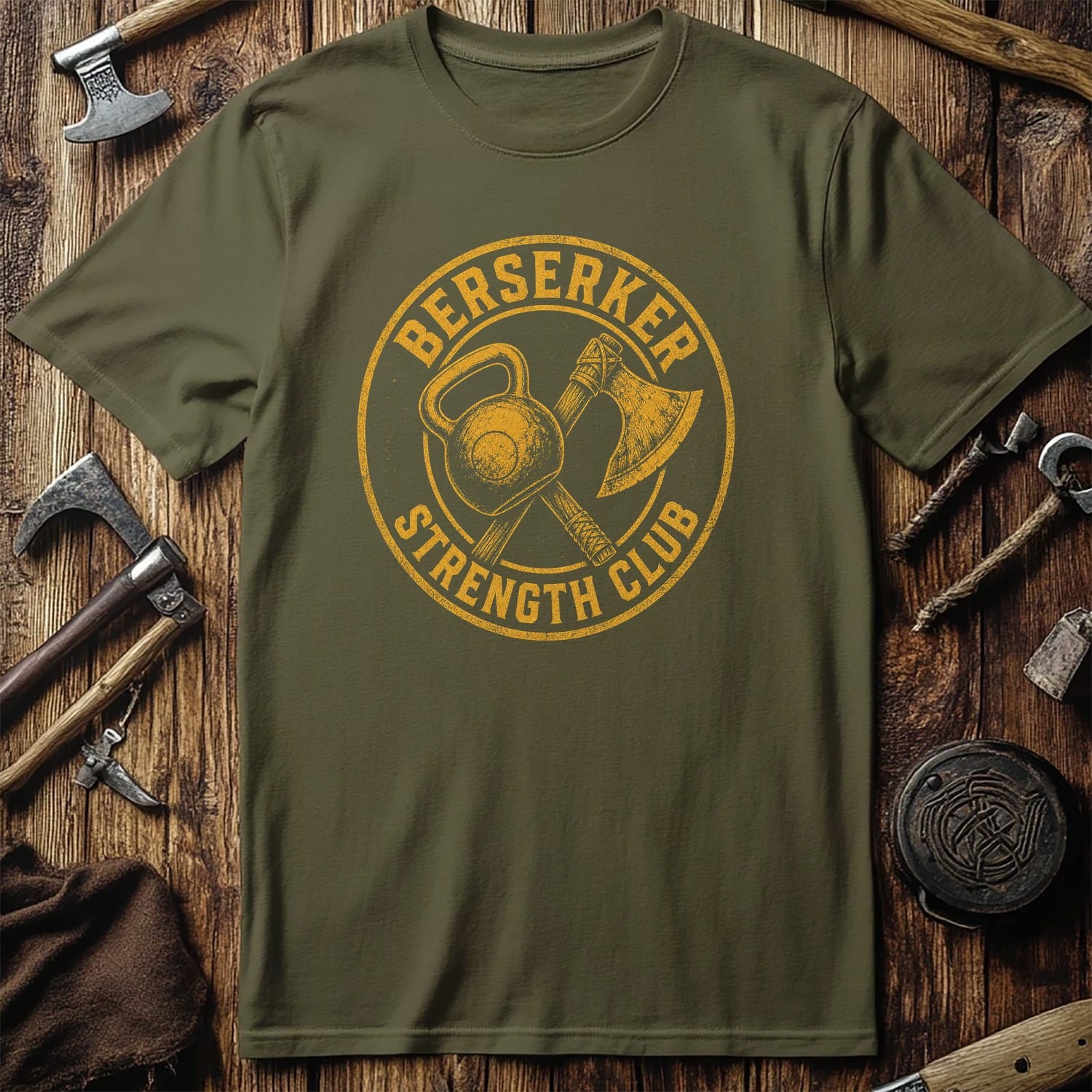 Berserker Strength Club Viking T-Shirt EU